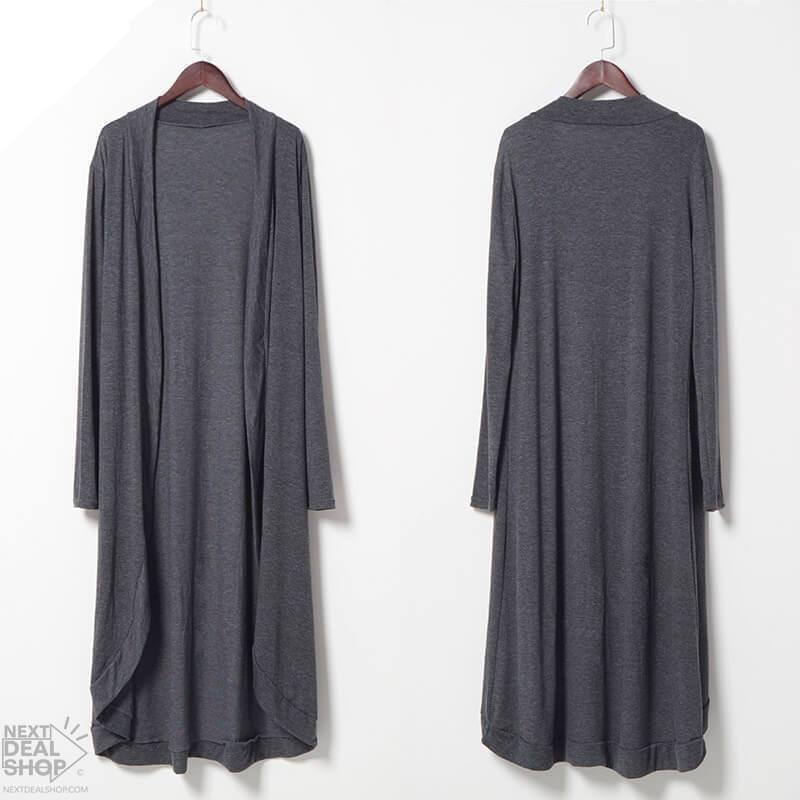 Casaco Femeninas Tricot Duster